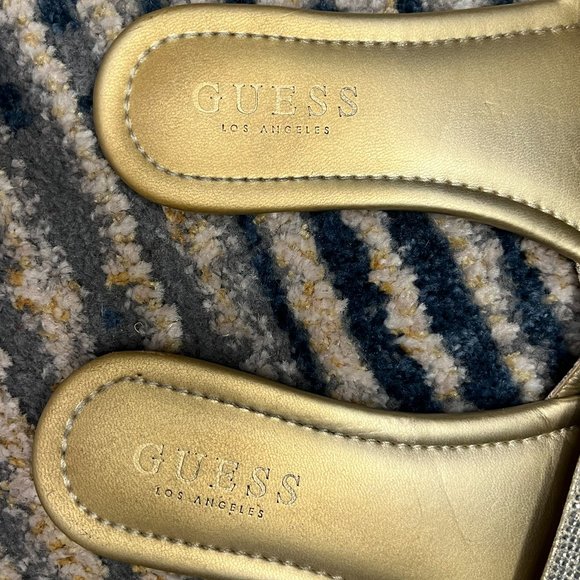 Guess Factory Rhinestone Sandals Size 5M - Picture 3 of 9